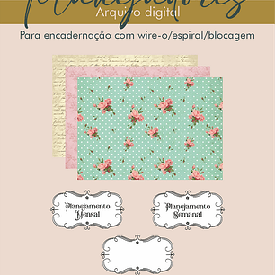 Arquivo Combo Planejadores Vintage - PERFEITO MIOLO