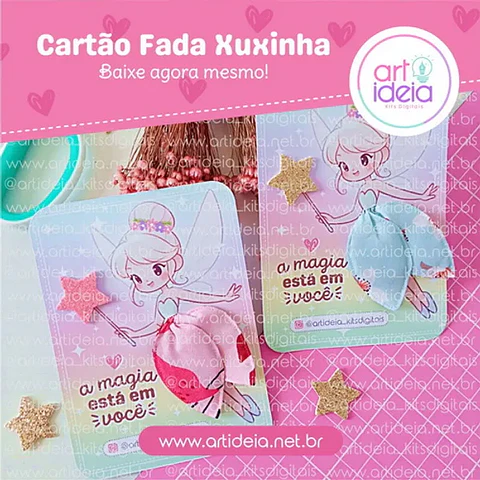 Arquivo Card Xuxinha Fada - ART IDEIA