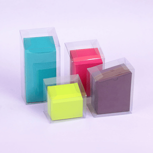 Arquivo de Corte Molde Caixas Básicas Inclinadas Acetato - NILMARA