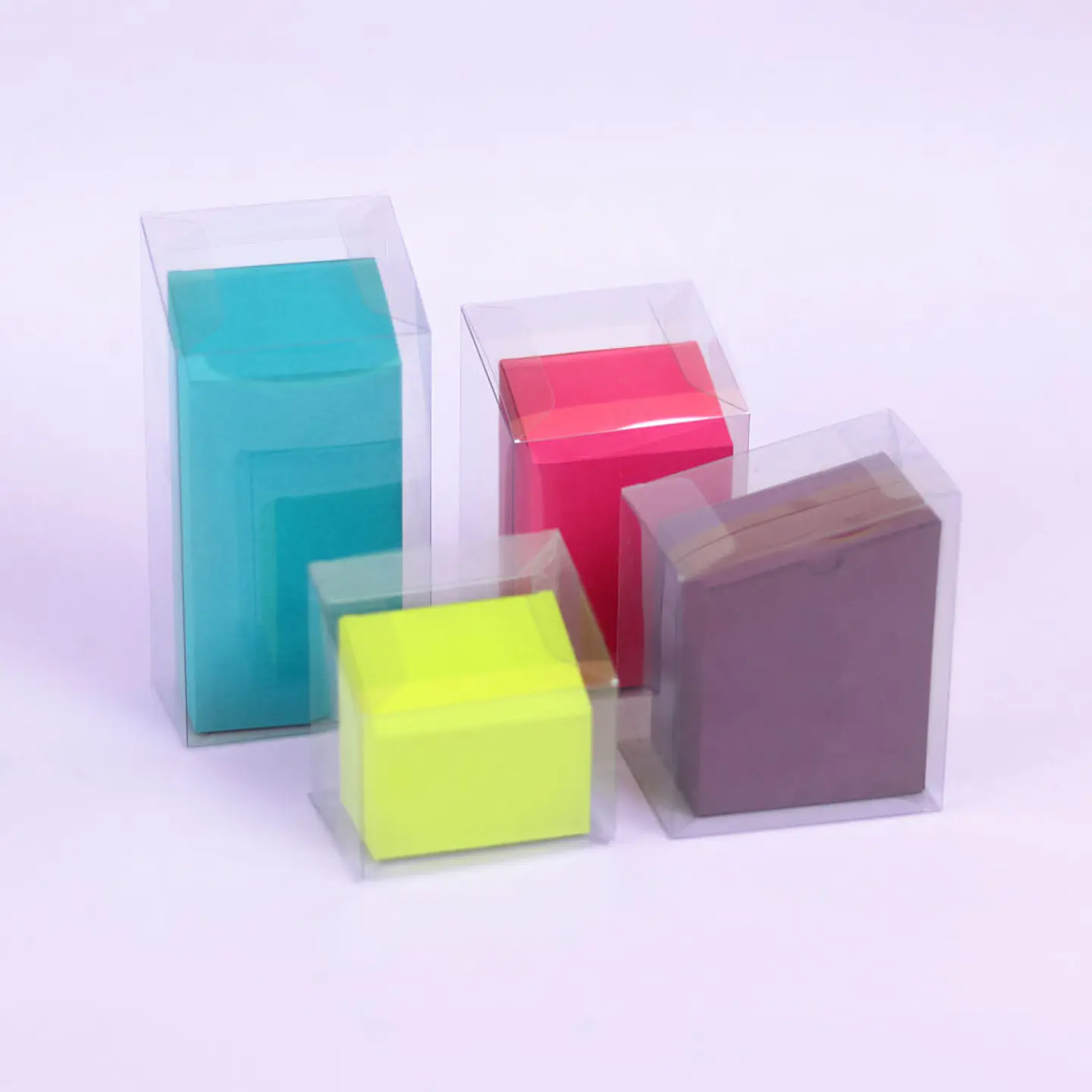 Arquivo de Corte Molde Caixas Básicas Inclinadas Acetato - NILMARA 1