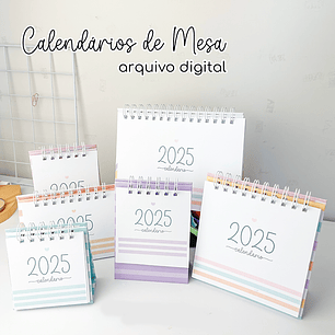 Arquivo Combo Calendários de Mesa 2025 - GE PAPER