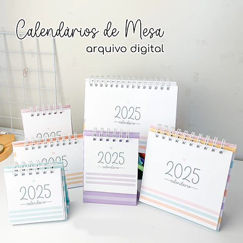 Arquivo Combo Calendários de Mesa 2025 - GE PAPER