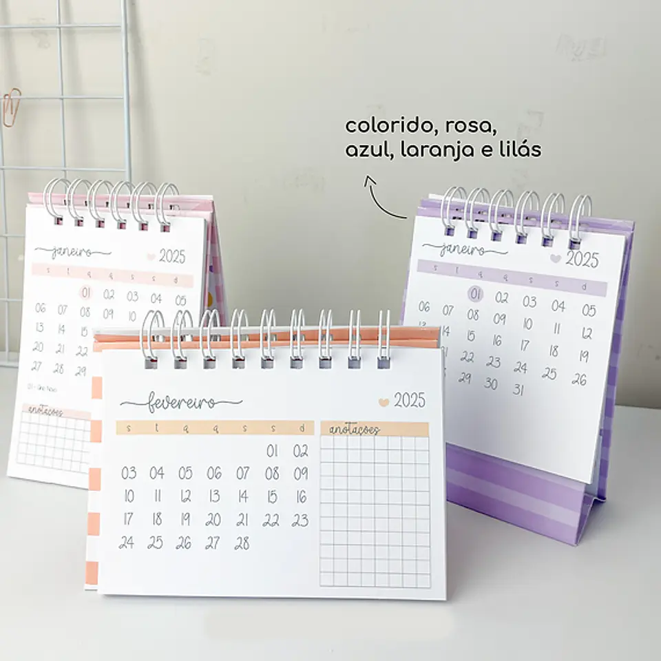 Arquivo Combo Calendários de Mesa 2025 - GE PAPER 9