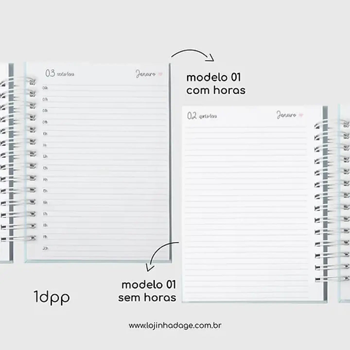 Arquivo Combo Agendas 2025 Coleção Clean – Ge Paper 7