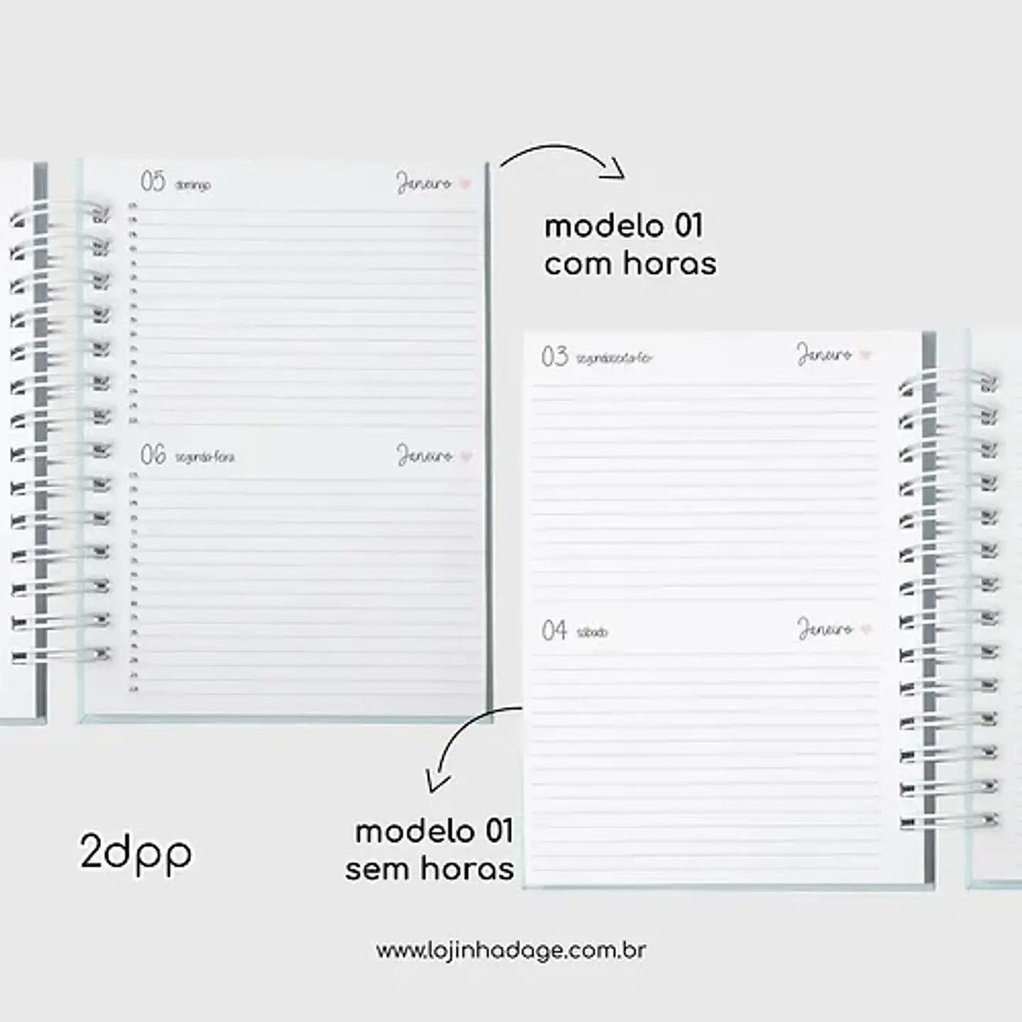 Arquivo Combo Agendas 2025 Coleção Clean – Ge Paper 9