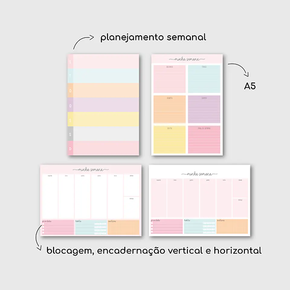 Arquivo Blocos de Planejamento e Anotações - GÊ PAPER 3