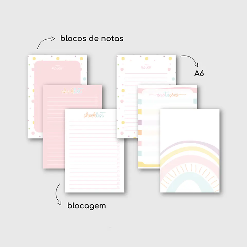 Arquivo Blocos de Planejamento e Anotações - GÊ PAPER 6
