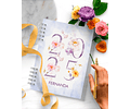 Arquivo Combo 6 Agendas 2025 e Permanente Floral Encanto - BICHO PAPEL