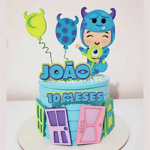 Arquivo Topo de Bolo Monstros SA - EM CAMADAS