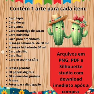 Arquivo Completo Festa Junina - GB PERSONALIZADOS