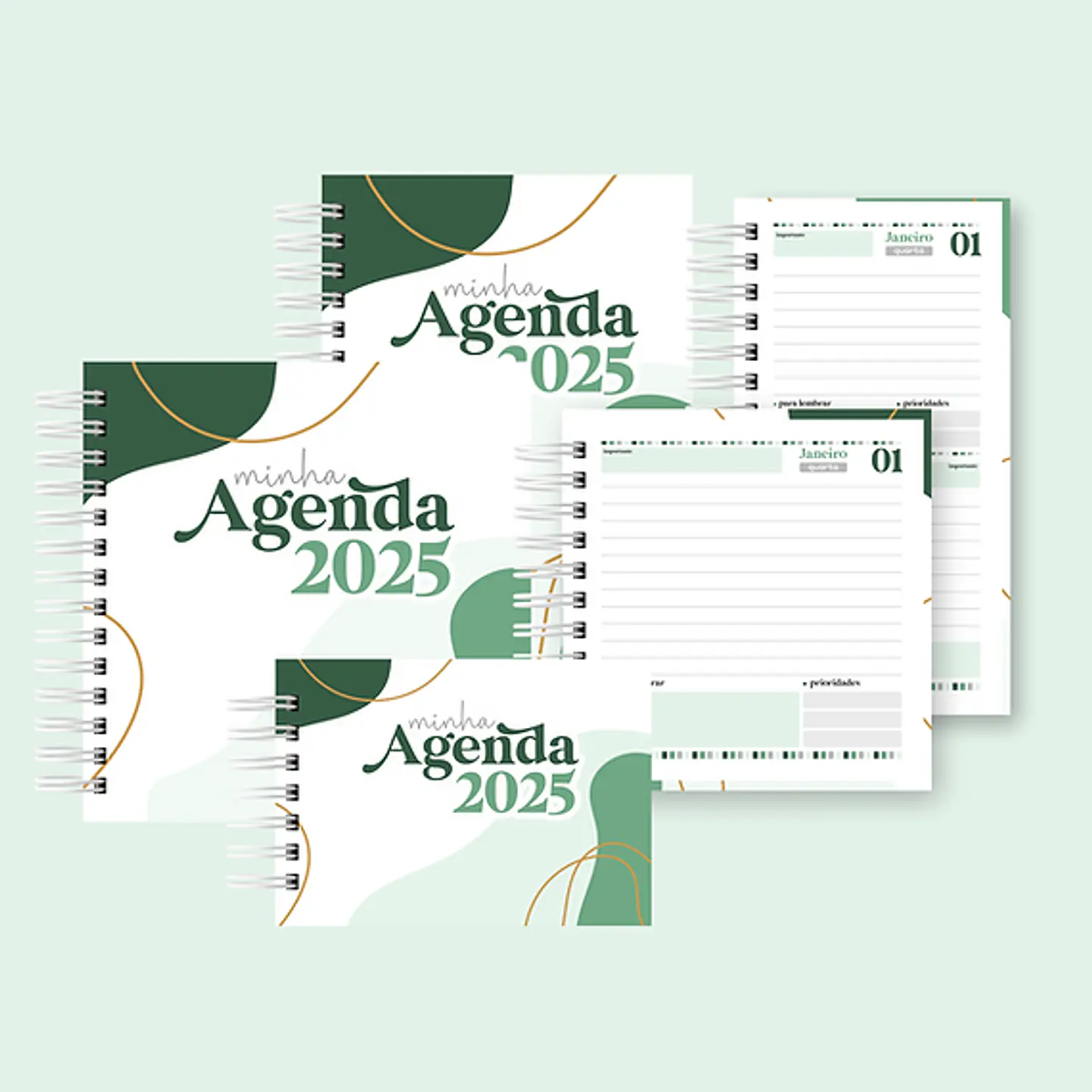 Arquivo Combo Agendas 2025 - LETTERINHAS 2