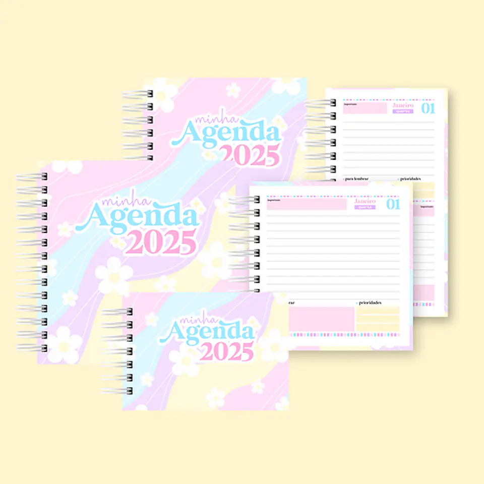 Arquivo Combo Agendas 2025 - LETTERINHAS 5