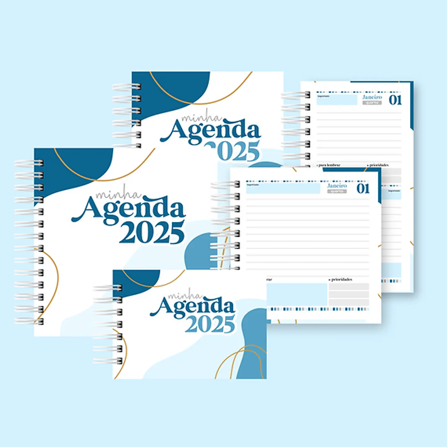 Arquivo Combo Agendas 2025 - LETTERINHAS 6
