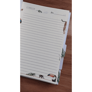 Arquivo Miolos Caderno Pautado Tropical 4 tamanhos - MARTA IURKIU