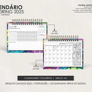 Arquivo Coleção Coloring em Português 2025 - MOLDES DA LÊ