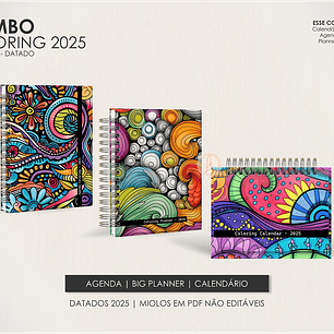 Arquivo Coleção Coloring em Português 2025 - MOLDES DA LÊ