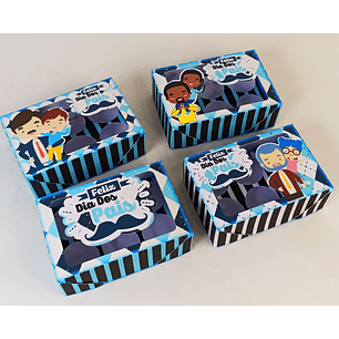 Arquivo de Corte Combo Caixa 6 Doces Pais 