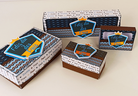 Arquivo de Corte Caixa para Doces Dia dos Pais