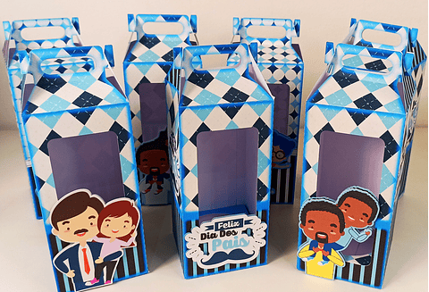 Arquivo Caixa para Copo Long Drink Dia dos Pais