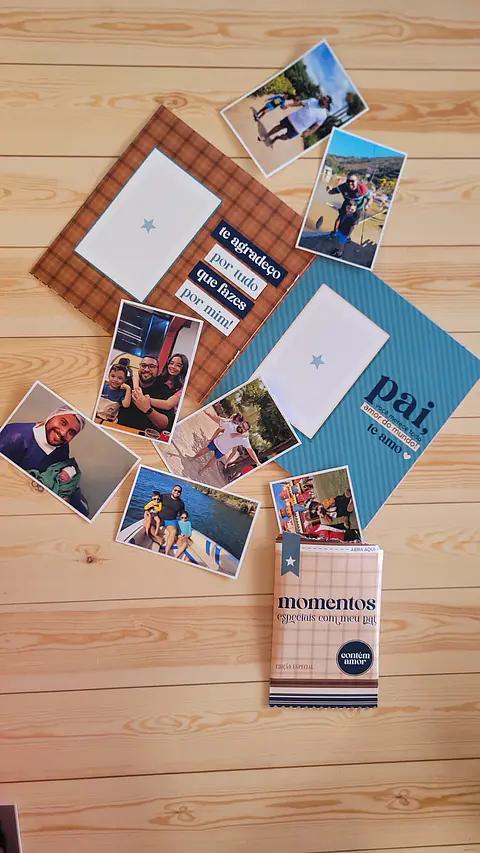 Arquivo Álbum de Fotos Dia dos Pais