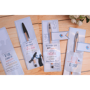 Arquivo Card Caneta e Post it Dia dos Pais