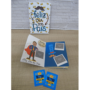 Arquivo de Corte Álbum de Figurinhas Dia dos Pais
