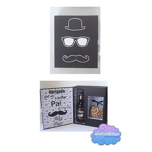 Arquivo de Corte Caixa Cerveja Dia dos Pais