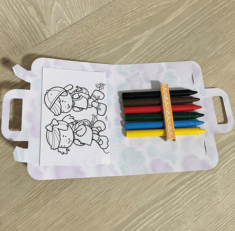 Arquivo Maletinha Kit Colorir 