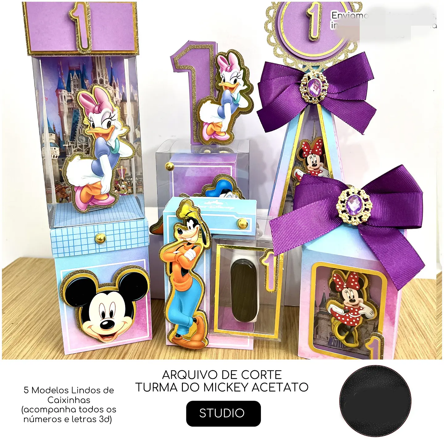 Arquivo de Corte Turma do Mickey Acetato 1