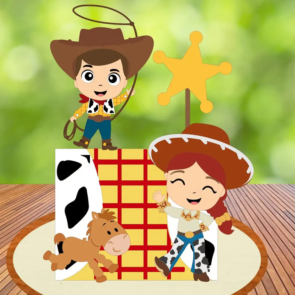 Arquivo Topo de Bolo Toy Story - EM CAMADAS 1