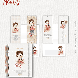  Arquivo Combo Encadernação Carlo Acutis - CARINAS PAPER