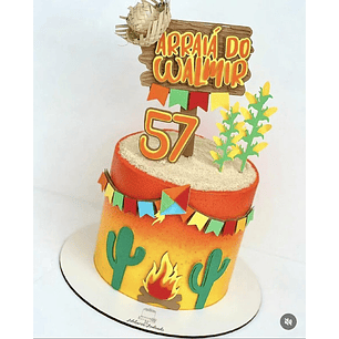 Arquivo Topo de Bolo Festa Junina - FLUIR