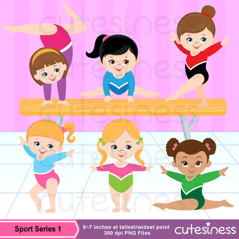 Kit Digital Ginastica Menina 2