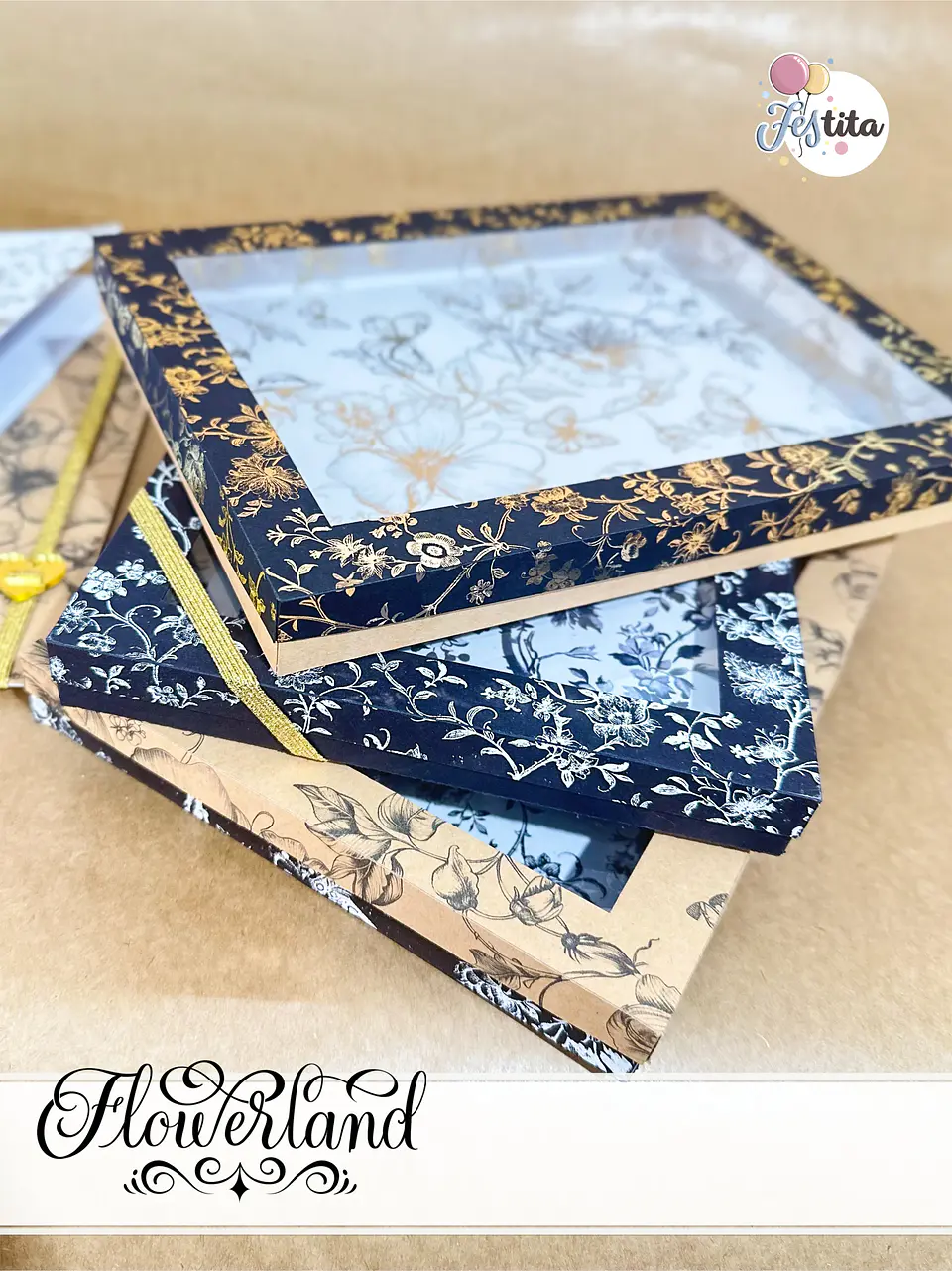 Arquivo Coleção FlowerLand - Caixa Midori 3