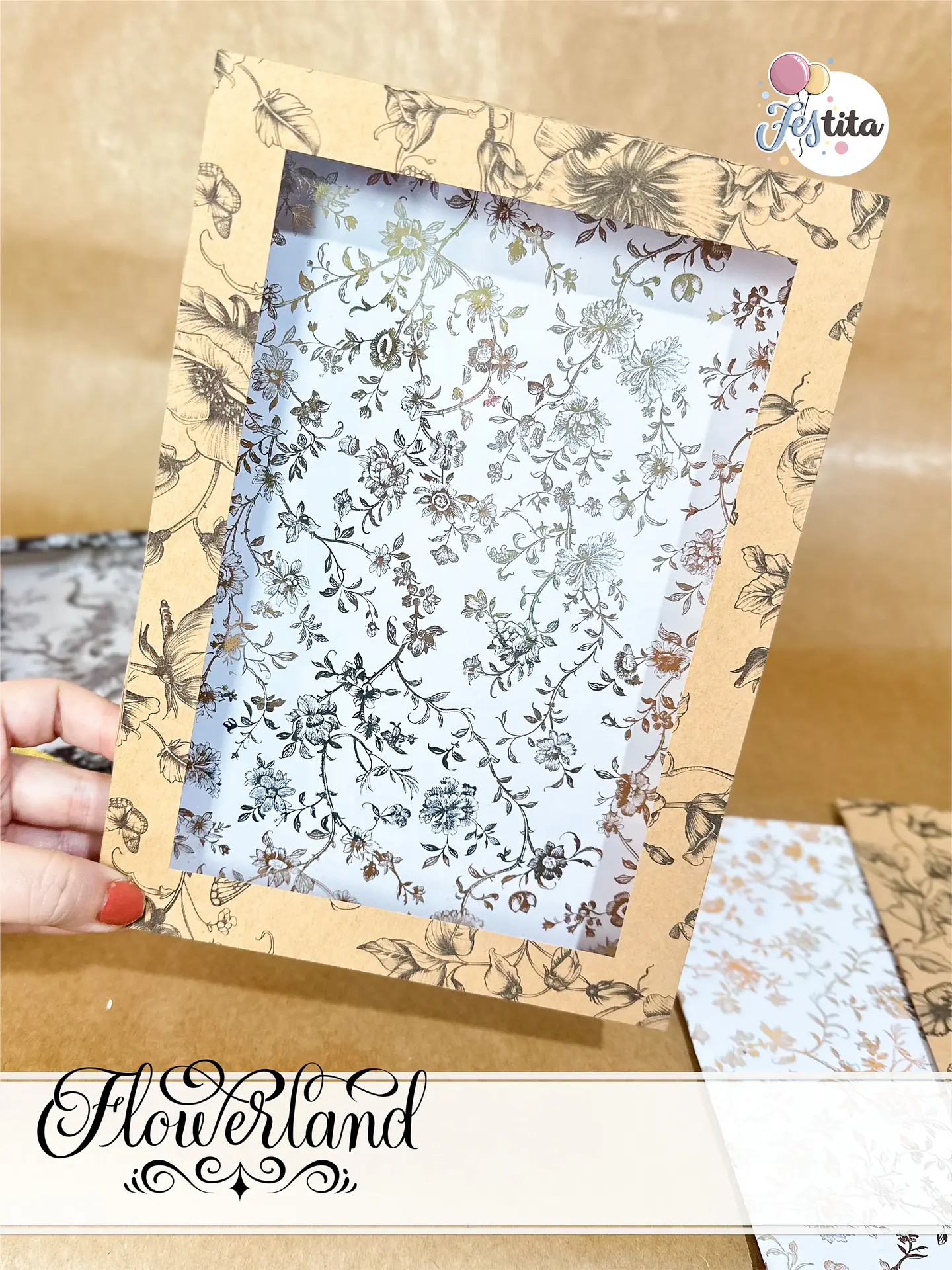 Arquivo Coleção FlowerLand - Caixa Midori 8