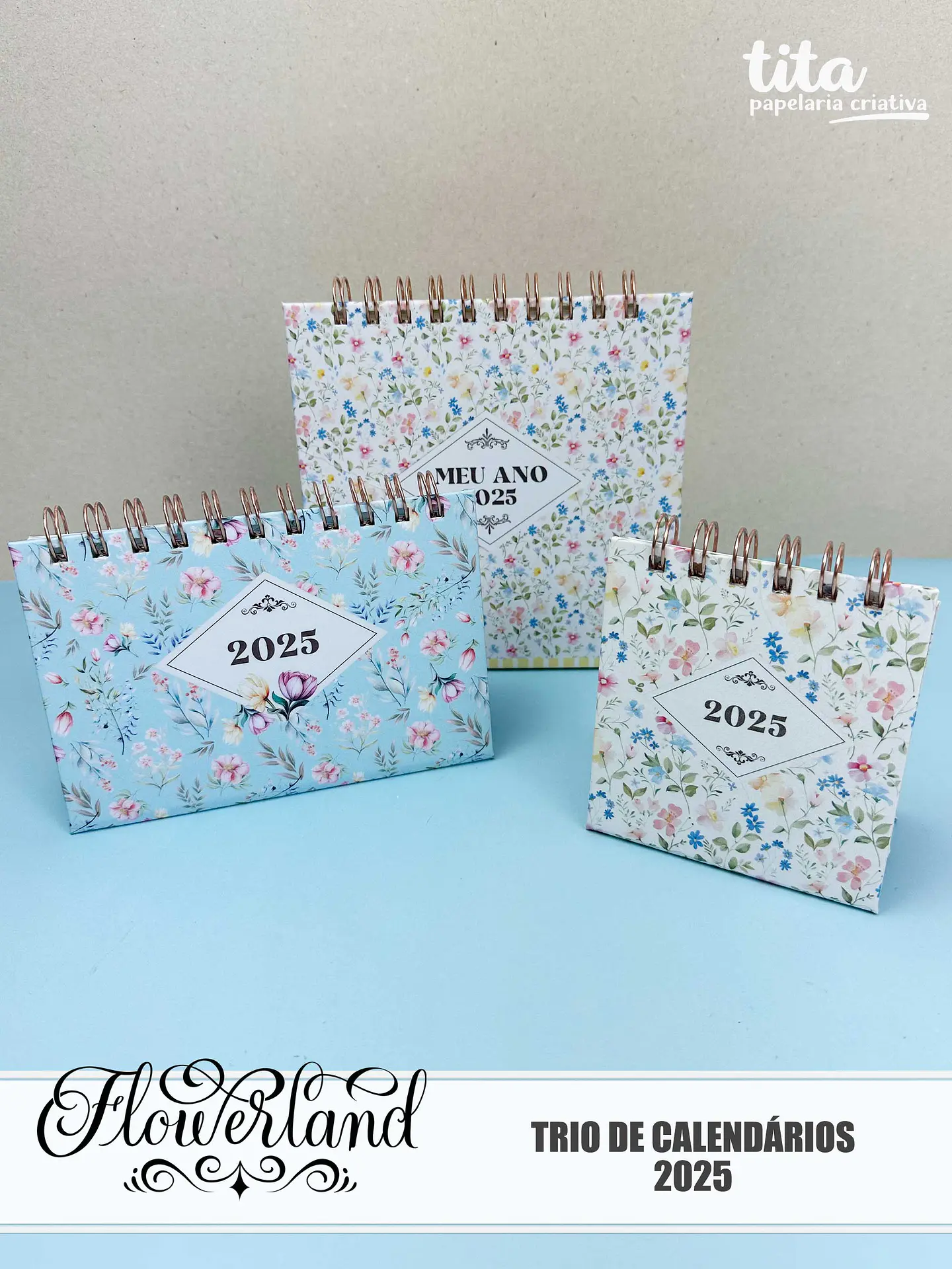 Arquivo Coleção FlowerLand  Combo Encadernação 9