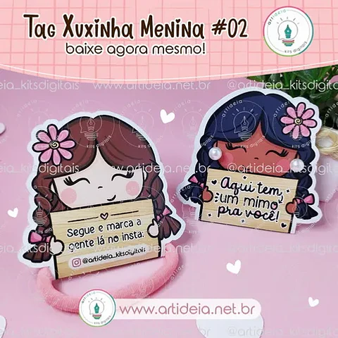 Arquivo Tag Xuxinha Menina - Art Ideia