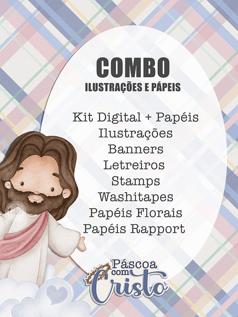 Arquivo Combo Páscoa com Cristo - Tita