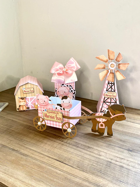 Arquivo de Corte Fazendinha Rosa