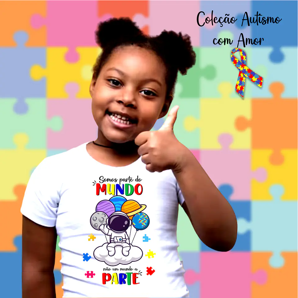 Arqivo Sublimação Camisetas Autismo 15
