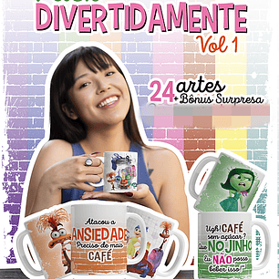 Arquivo Artes Caneca Divertidamente