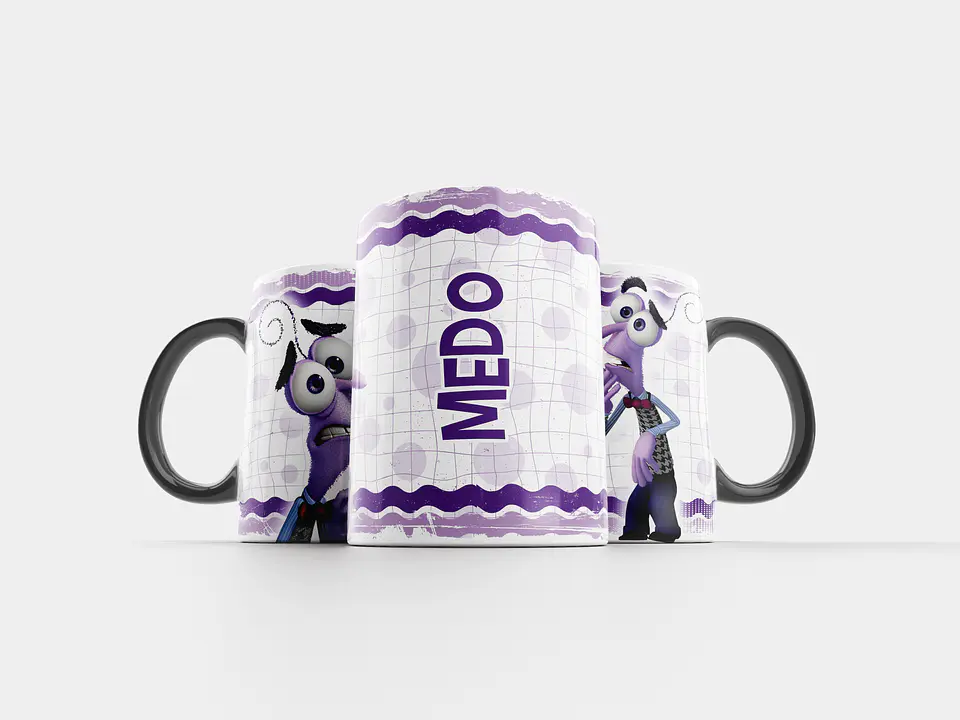 Arquivo Artes Caneca Divertidamente 5