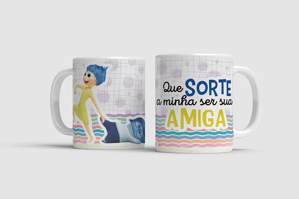 Arquivo Artes Caneca Divertidamente 8