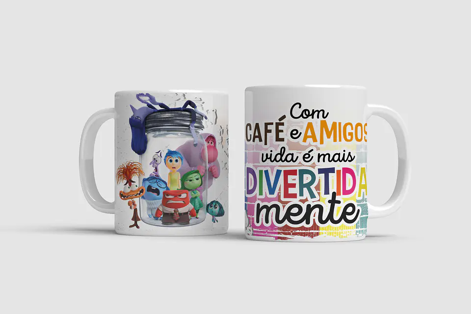 Arquivo Artes Caneca Divertidamente 9