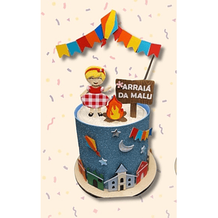 Arquivo Topo Festa Junina Menina - EM CAMADAS