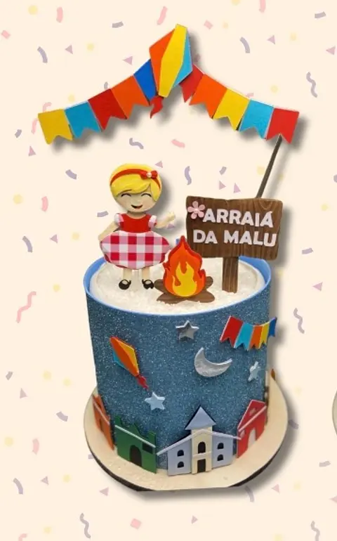 Arquivo Topo Festa Junina Menina - EM CAMADAS