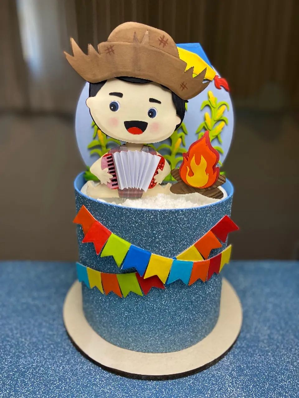 Arquivo Topo Festa Junina Bebê Sanfona - EM CAMADAS 1