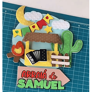 Arquivo Topo de Bolo Festa Junina - EM CAMADAS