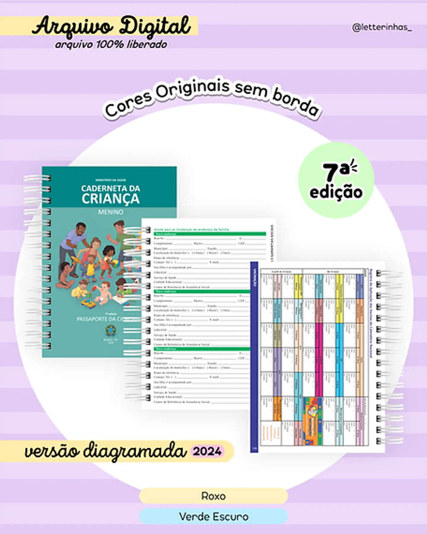 Arquivo Miolo Cadernetas de Saúde 7° Edição - LETTERINHAS 2