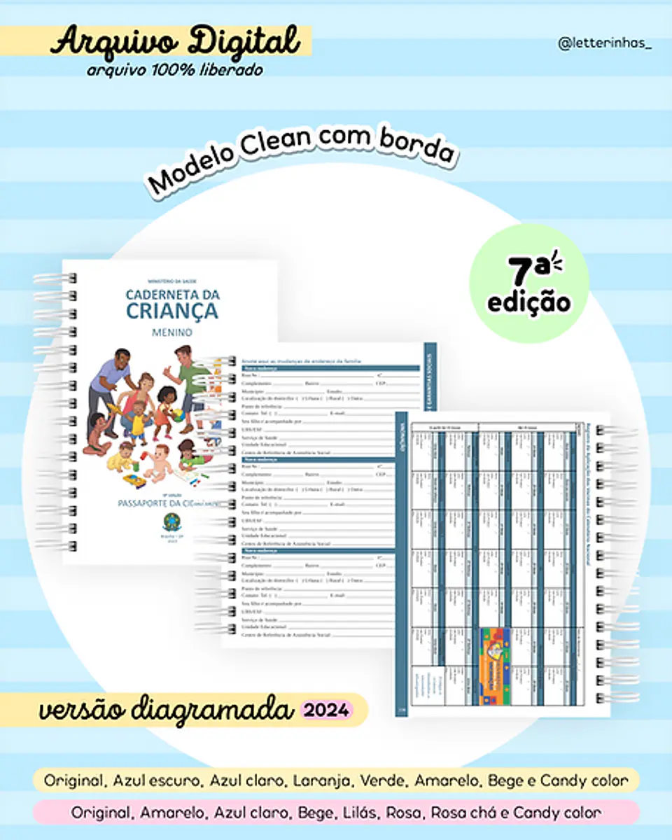 Arquivo Miolo Cadernetas de Saúde 7° Edição - LETTERINHAS 6
